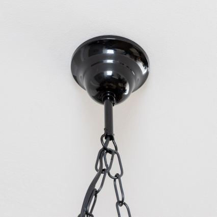 Brilagi - Suspension chaîne QUEEN 2xE14/40W/230V hêtre