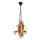 Brilagi - Suspension chaîne TIMONA 2xE14/40W/230V hêtre