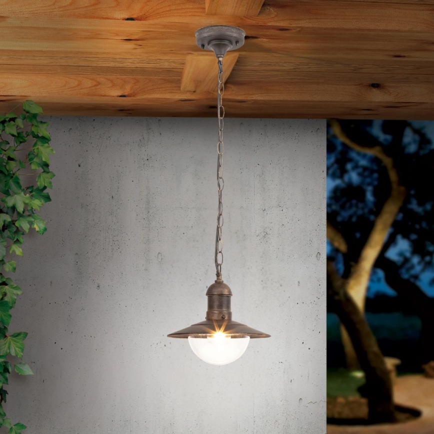 Brilagi - Suspension d'extérieur MOLDE 1xE27/60W IP44 bronze/patine