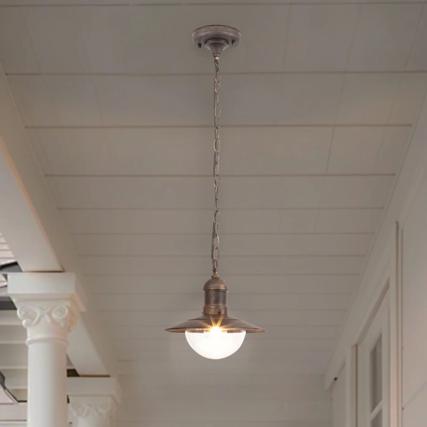 Brilagi - Suspension d'extérieur MOLDE 1xE27/60W IP44 bronze/patine