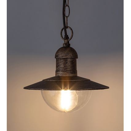 Brilagi - Suspension d'extérieur MOLDE 1xE27/60W IP44 bronze/patine