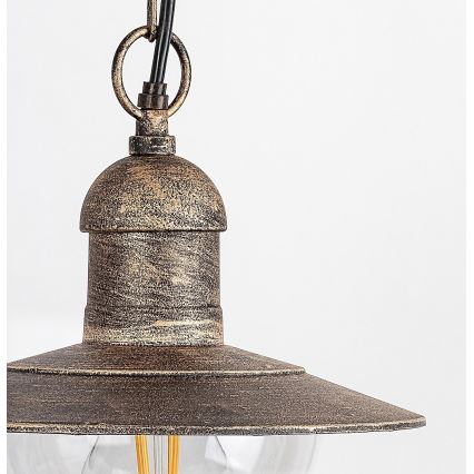 Brilagi - Suspension d'extérieur MOLDE 1xE27/60W IP44 bronze/patine