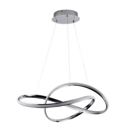 Brilagi - Suspension filaire à intensité variable COSMOWAVE LED/70W/230V chrome + Télécommande