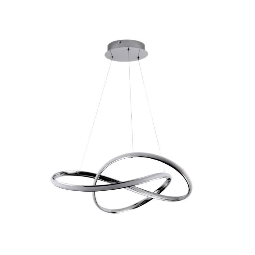 Brilagi - Suspension filaire à intensité variable COSMOWAVE LED/70W/230V chrome + Télécommande