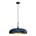 Brilagi - Suspension filaire ABRAHAM 1xE27/60W/230V d. 45 cm bleu