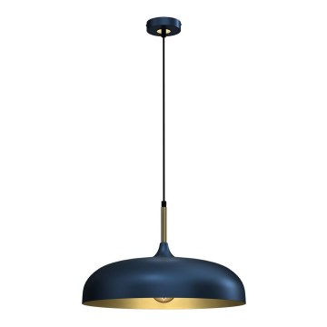 Brilagi - Suspension filaire ABRAHAM 1xE27/60W/230V d. 45 cm bleu