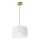 Brilagi - Suspension filaire ANTHONY 1xE27/60W/230V chêne/blanc