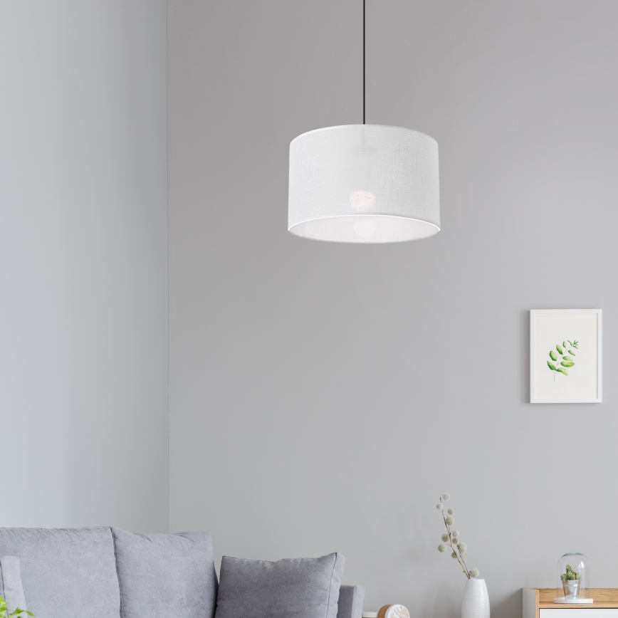 Brilagi - Suspension filaire ANTHONY 1xE27/60W/230V chêne/blanc