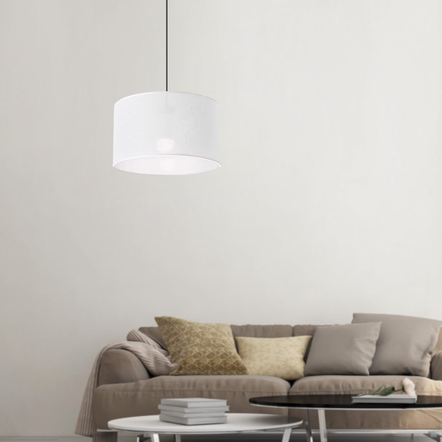 Brilagi - Suspension filaire ANTHONY 1xE27/60W/230V chêne/blanc