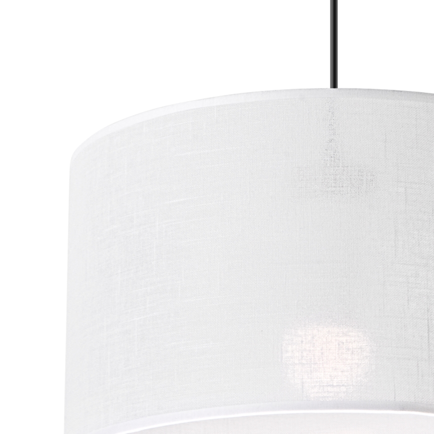 Brilagi - Suspension filaire ANTHONY 1xE27/60W/230V chêne/blanc