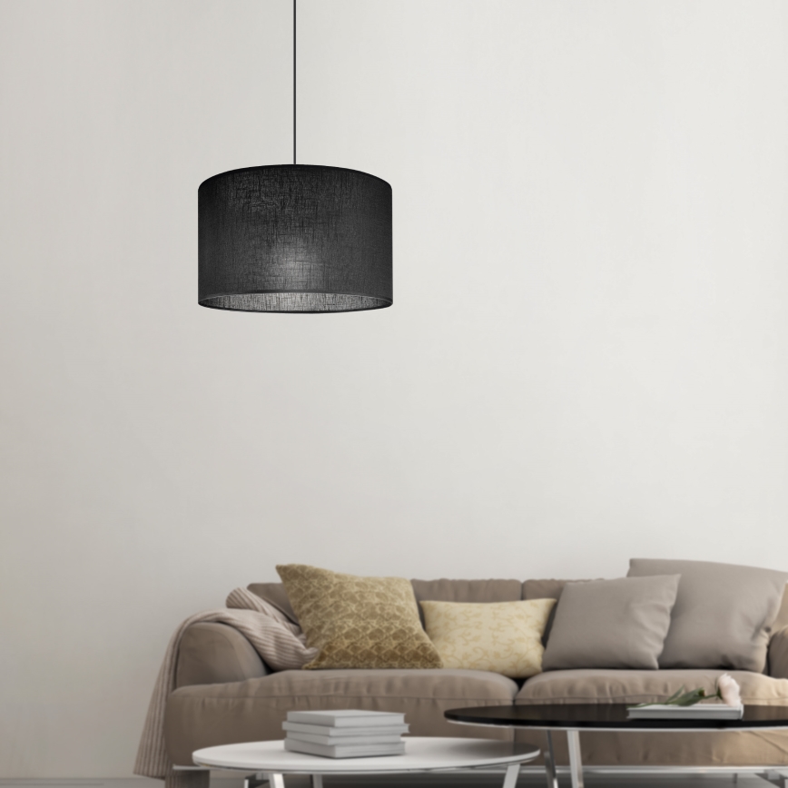 Brilagi - Suspension filaire ANTHONY 1xE27/60W/230V chêne/noir