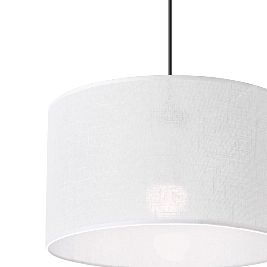 Brilagi - Suspension filaire ANTHONY 1xE27/60W/230V chêne noyer/blanc