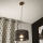 Brilagi - Suspension filaire ANTHONY 1xE27/60W/230V chêne noyer/noir