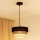 Brilagi - Suspension filaire ASPEN LUNETA 1xE27/15W/230V d. 25 cm noir/beige/crème