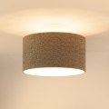 Brilagi - Suspension filaire BOUCLE ROLLER 1xE27/15W/230V d. 45 cm marron