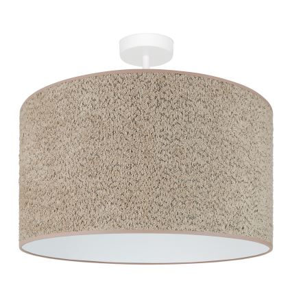Brilagi - Suspension filaire BOUCLE ROLLER 1xE27/15W/230V d. 45 cm marron