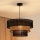 Brilagi - Suspension filaire DAKOTA LUNETA 1xE27/15W/230V d. 45 cm noir/beige