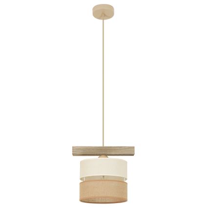 Brilagi - Suspension filaire FOREST 1xE27/15W/230V pin/beige/crème