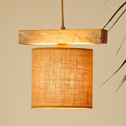 Brilagi - Suspension filaire FOREST 1xE27/15W/230V pin/marron