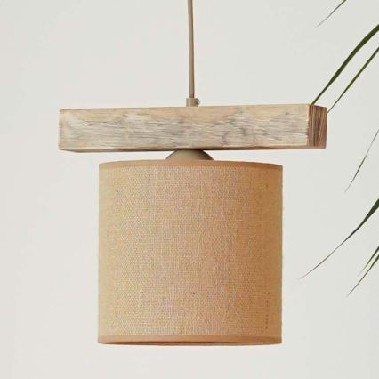 Brilagi - Suspension filaire FOREST 1xE27/15W/230V pin/marron