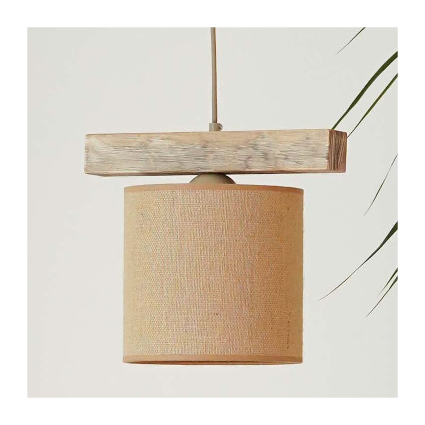 Brilagi - Suspension filaire FOREST 1xE27/15W/230V pin/marron