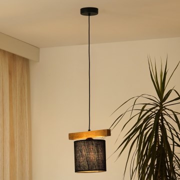 Brilagi - Suspension filaire FOREST 1xE27/15W/230V pin/noir