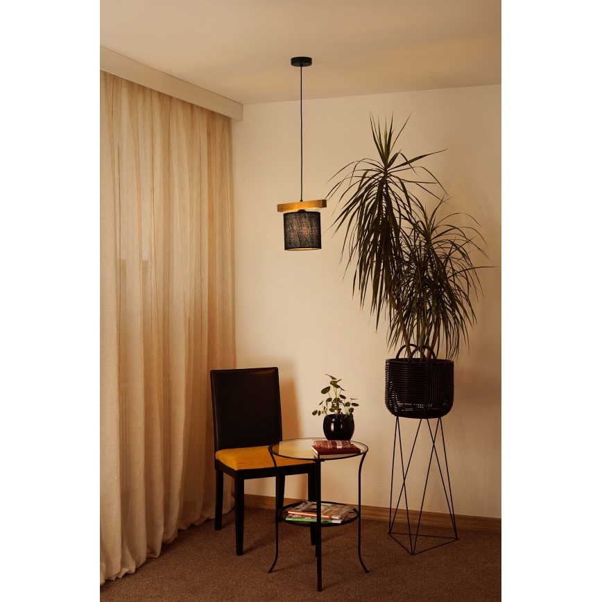 Brilagi - Suspension filaire FOREST 1xE27/15W/230V pin/noir