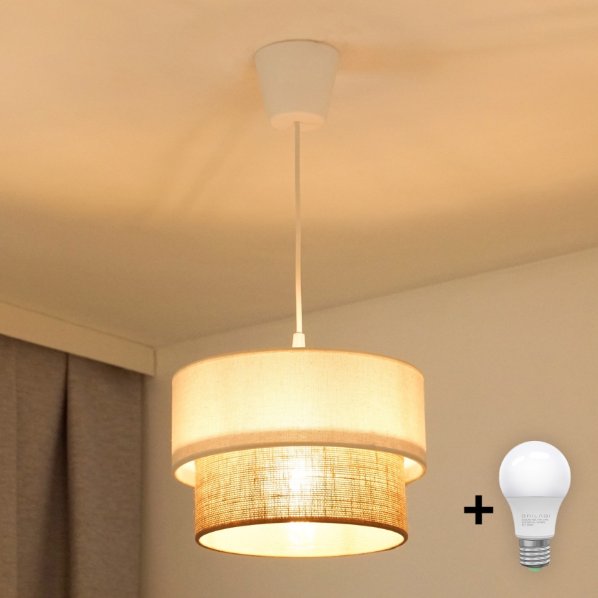 Brilagi - Suspension filaire LED BOHO STYLE 1xE27/15W/230V d. 25 cm