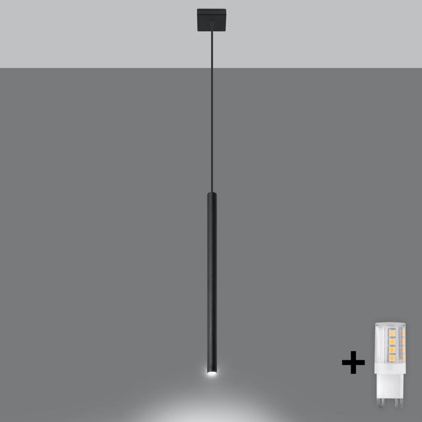 Brilagi -  Suspension filaire LED DRIFA 1xG9/4W/230V noir