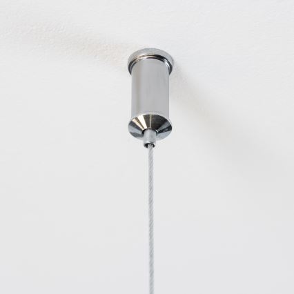 Brilagi - Suspension filaire LED MILLA 15xG9/3W/230V chrome brillant/fumé