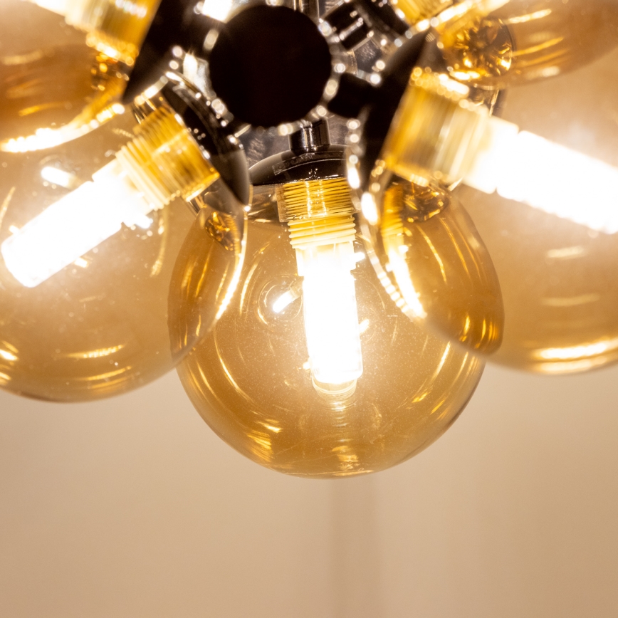 Brilagi - Suspension filaire LED MILLA 6xG9/3W/230V chrome brillant/doré