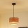 Brilagi - Suspension filaire MONTANA BOHO 1xE27/15W/230V d. 25 cm marron/noir