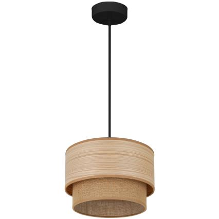 Brilagi - Suspension filaire MONTANA BOHO 1xE27/15W/230V d. 25 cm marron/noir