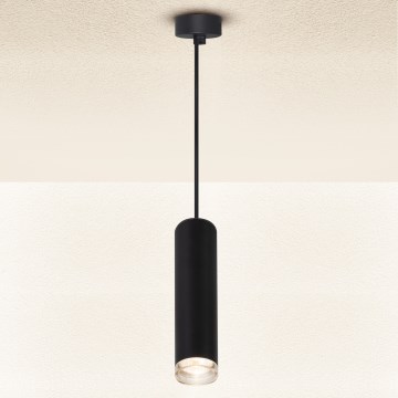 Brilagi - Suspension filaire pour salle de bains SELE AQUA 1xGU10/30W/230V IP44 noir