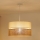 Brilagi - Suspension filaire ROYAL YUTE 1xE27/15W/230V d. 40 cm beige/crème