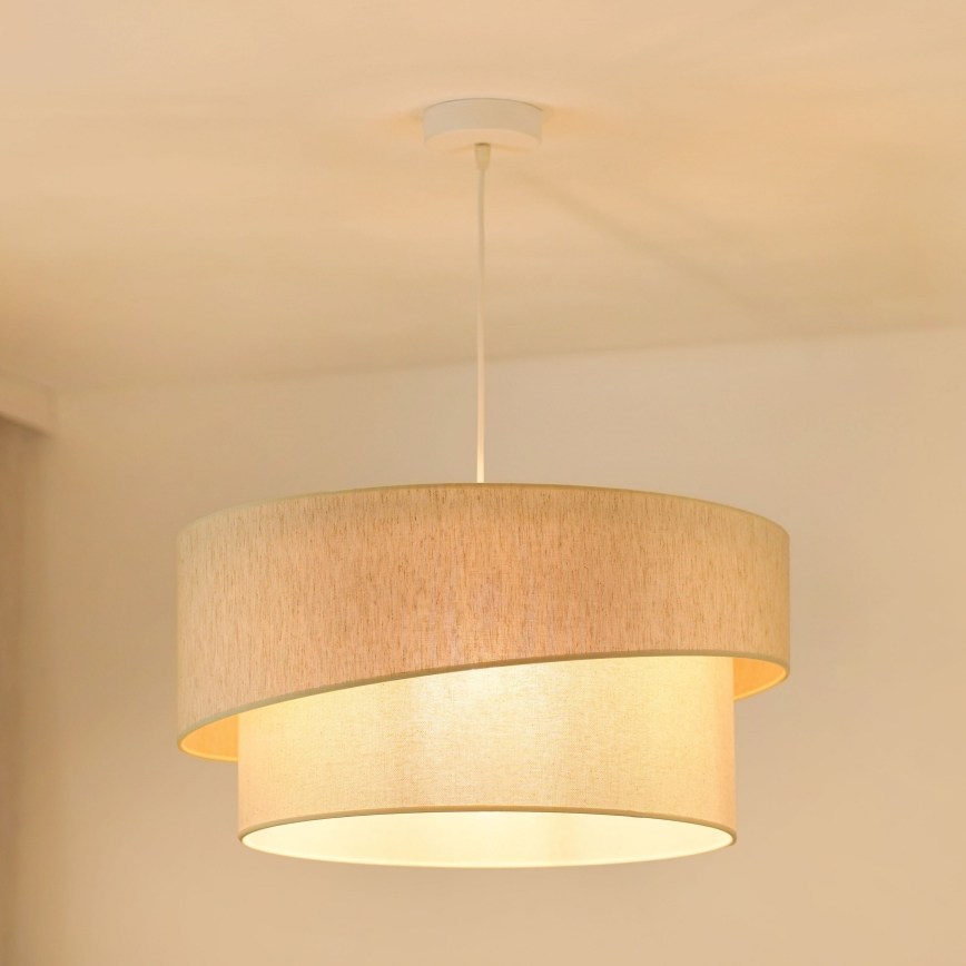 Brilagi - Suspension filaire SHINE 1xE27/15W/230V d. 50 cm crème