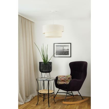 Brilagi - Suspension filaire SHINE 1xE27/15W/230V d. 50 cm crème