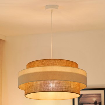 Brilagi - Suspension filaire SPACE LIGHT 1xE27/15W/230V d. 50 cm beige/crème