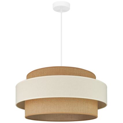 Brilagi - Suspension filaire SPACE LIGHT 1xE27/15W/230V d. 50 cm beige/crème