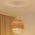 Brilagi - Suspension filaire SPACE YUTE 1xE27/15W/230V d. 25 cm beige/blanc