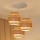 Brilagi - Suspension filaire SPACE YUTE 3xE27/15W/230V beige/blanc