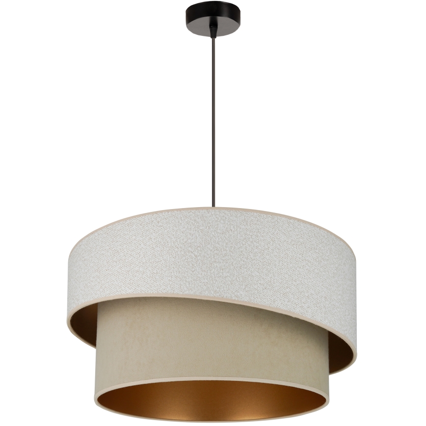 Brilagi - Suspension filaire VEGAS SHINE 1xE27/15W/230V d. 50 cm crème/beige