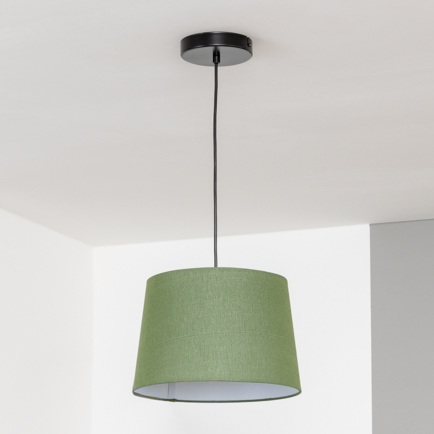 Brilagi - Suspension LED à câble CERIA 1xE27/40W/230V Ø 30 cm vert
