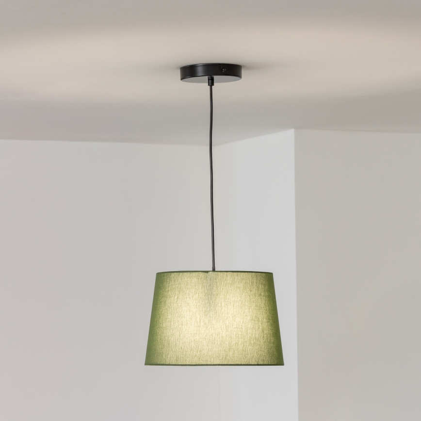 Brilagi - Suspension LED à câble CERIA 1xE27/40W/230V Ø 30 cm vert