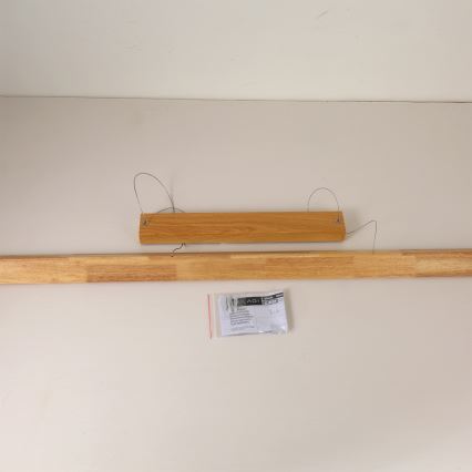 Brilagi - Suspension LED à câble UMEA WOOD LED/40W/230V 150 cm en bois