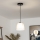 Brilagi - Suspension LED CERIA sur câble 1xE27/40W/230V Ø 20,5 cm gris