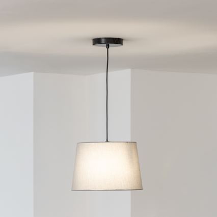 Brilagi - Suspension LED CERIA sur câble 1xE27/40W/230V Ø 30 cm gris