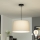 Brilagi - Suspension LED CERIA sur câble, 1xE27/40W/230V, Ø 45 cm, beige
