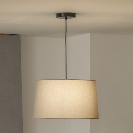 Brilagi - Suspension LED CERIA sur câble, 1xE27/40W/230V, Ø 45 cm, beige