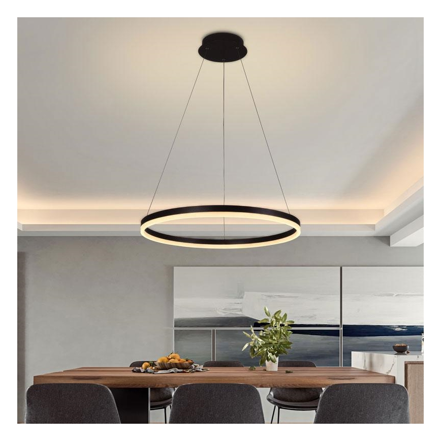 Brilagi - Suspension dimmable sur câble CIRCLE LED/42W/230V 3000-6500K Ø 60 cm + télécommande